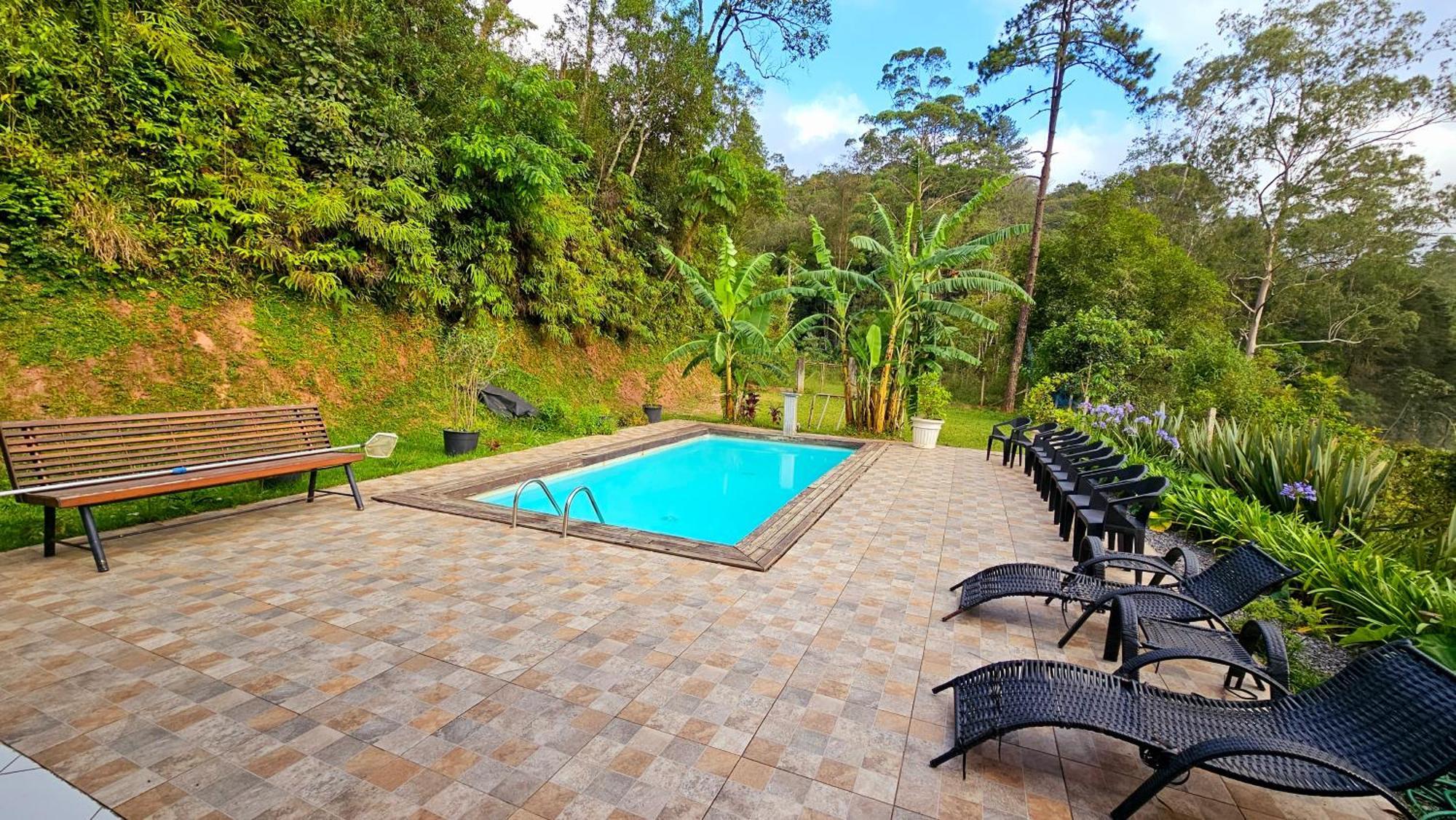Vila Piscina Aquecida 65Km De Sao Paulo Capital Sitio Chacara Casa Juquitiba Exteriér fotografie